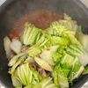 白菜と豚こま《やみつき♡にんにく味噌炒め》の工程3