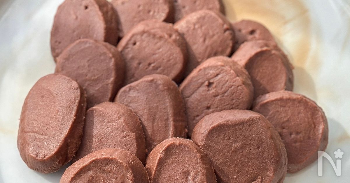 400万再生！材料３つ♪【生チョコクッキー】
