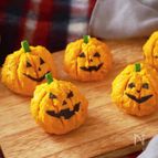 ハロウィンに☆ひとくちかぼちゃサラダ