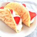 ホットケーキミックスで☆簡単オムレットケーキ