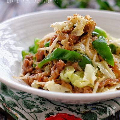 水っぽくなりません！＊豚肉と野菜のスタミナ炒め＊