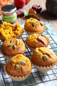 【パンプキンスパイスマフィン】濃厚かぼちゃとスパイスの風味