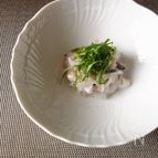 鯵のうす塩レモンマリネ