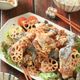 カリカリ♡サバれんこんのしょうが香味だれ【#揚げない】