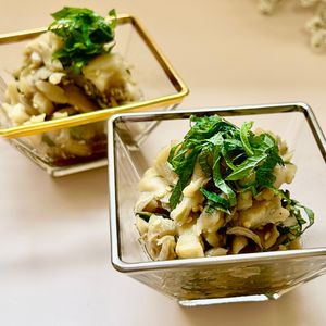 のりのり🐾🎀🤍の作ってみた!投稿(レンジで2分『舞茸ゆずポン』和風マリネ♡)
