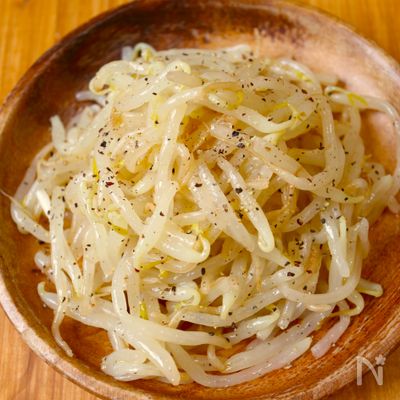 レンジで5分!【もやしの塩レモンナムル】さっぱりおいしい♩