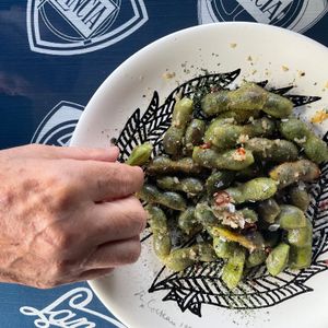 Memento-MORIの作ってみた!投稿(【やみつき枝豆ペペロンチーノ】簡単5分！ゆでない枝豆進化版)