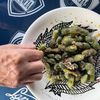 Memento-MORIの作ってみた!投稿(【やみつき枝豆ペペロンチーノ】簡単5分!ゆでない枝豆進化版)