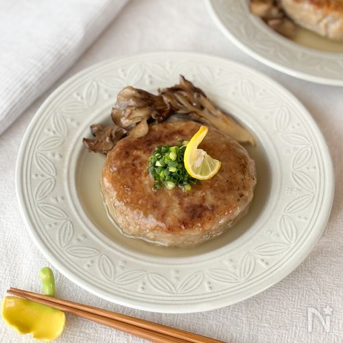 【レンコンバーグ】白だしで作る♪