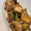 rieの作ってみた!投稿(【豚バラと厚切りズッキーニのにんにく醤油炒め】食材2つで!)