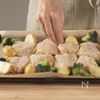 漬けて焼くだけ！鶏肉のオーブンパン粉焼きの工程3
