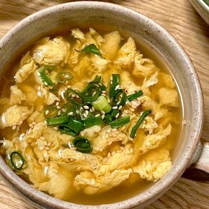 michuの作ってみた!投稿(【たまごだけスープ】5分で完成♪シンプルだから美味しい！！)