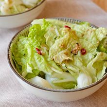 【やみつき♪塩だれちぎり白菜】ビールのおともに大活躍！