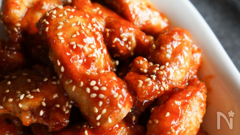 やみつき！韓国風ヤンニョムチキン♫ | レシピサイトNadia