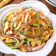 【中華風春雨サラダ】レンジでお手軽!パパッとあと1品に♪