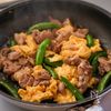 【豚肉とスナップエンドウの卵炒め】しゃきふわ♡春の三色炒めの工程4