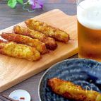 ヒゲまでごちそう♪ヤングコーンの甘辛唐揚げ