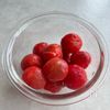 湯むき不要【ミニトマトとツナのひんやりマリネ】の工程1