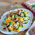 夏野菜とジョンソンヴィルのデリ風サラダ