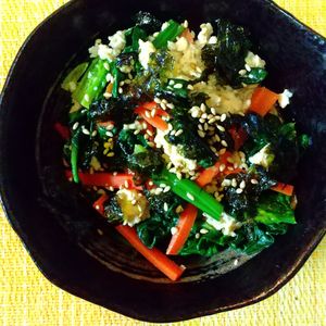 チョロリスの作ってみた!投稿(【韓国風☆炒り豆腐】ご飯に合う！さっとできて彩り◎栄養満点♡)