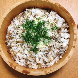 みーこの作ってみた!投稿(牛ごぼうのきんぴらご飯)