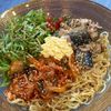 楽ラク手抜キッチン🐶🐾の作ってみた!投稿(【鯖缶とキムチの冷やし中華】鯖が麺にとっても合う！)