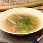 ルバーブの酸味とトロミを楽しむ
サワースープ♪