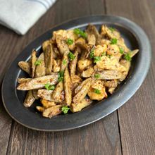 ごぼうとささみの粒マス醤油