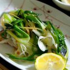 塩麹鰆の葱蒸し