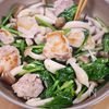 クリームうま🤭💕鶏としめじとほうれん草の秋のクリーム煮⭐の工程4