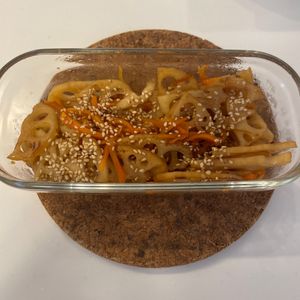 1452180の作ってみた!投稿(水煮使用で手間なし副菜♪れんこんきんぴら【業スー品使用】)