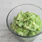 パンに付けていただこう！グリーンピースクリームチーズ