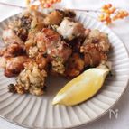 【我が家の定番唐揚げ！】塩麹と大葉の唐揚げ