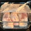 レンジで簡単♩蒸し鶏ともやしの梅ナムルの工程2
