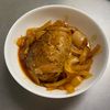 料理初心者の社会人2年生の作ってみた!投稿(ヘルシーわが家の煮込み豆腐ハンバーグ【バター、パン粉不使用】)