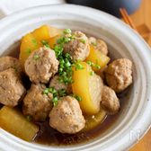 『やわらか肉団子と大根のうま煮』豆腐でふわふわ♡味しみ♬