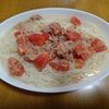 9Sの作ってみた!投稿(トマトとツナのやみつきそうめん)