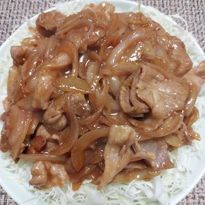 よっこの作ってみた!投稿(【絶品濃厚だれ豚肉の生姜焼き】旨みたっぷり♪ご飯が進む☆)