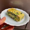 ケの作ってみた!投稿(【5分de完成】旨味♡小松菜とベーコンのオイマヨたまご焼き♡)