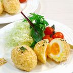 揚げないから【簡単・時短・ヘルシー】エッグコロッケ