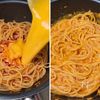 【赤いペペたま】10分で旨辛やみつきパスタ♪の工程5