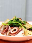 いかとセロリのぺペロン炒め