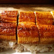 うなぎの押し寿司