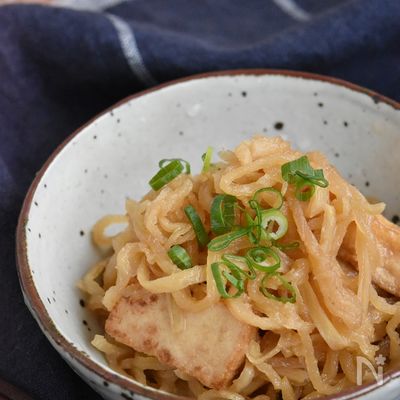 厚揚げ豆腐と切り干し大根のうま煮【作り置き】