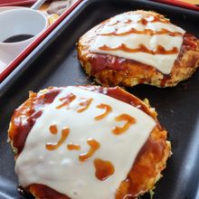 ふわトロ♪パンケーキ風お好み焼き