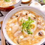ホッと落ち着く和風味♡『とりたまあんかけうどん』