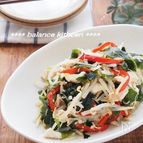 ダイエットにも。しっとりささみとわかめの中華風サラダ