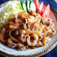 【10分で！定食屋さんの豚肉の生姜焼き】黄金比で簡単やわらか