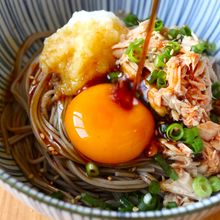 調理時間5分！【旨辛ツナたま冷やしそば】つるんとおいしい♩