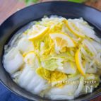 市販の漬物に負けない！白菜のレモン浅漬け